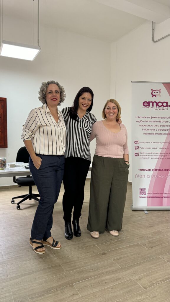 tres formadoras en el programa de Impulsa tu negocio